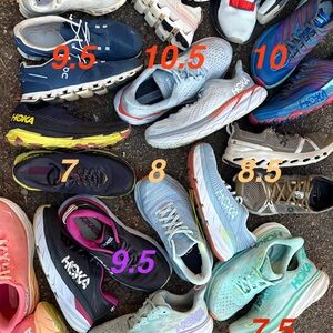 Hoka Multicolor Running Shoes Collection